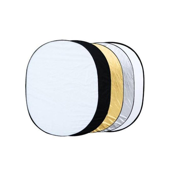 5 in 1 Collapsible Reflector 90x120cm