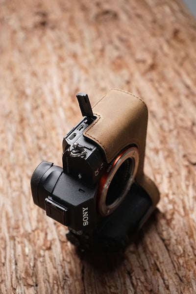 Handmade Leather Case for Sony A7