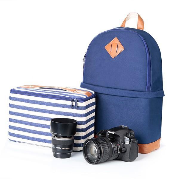 Canvas Camera Backpack